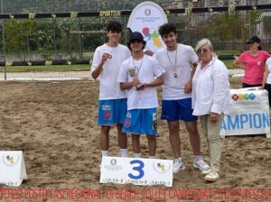 3°Posto campionati regionale Beach volley